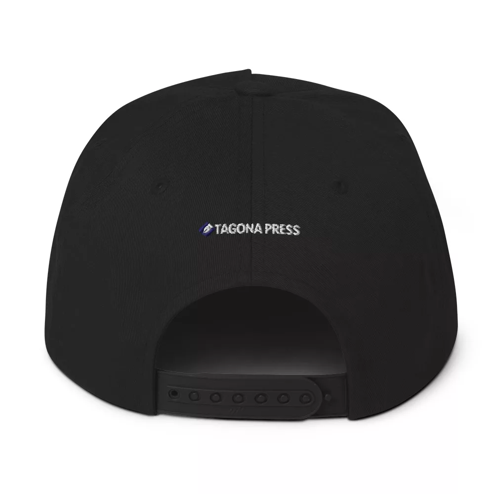 Make Books Great Again Flat Bill Cap - Image 6