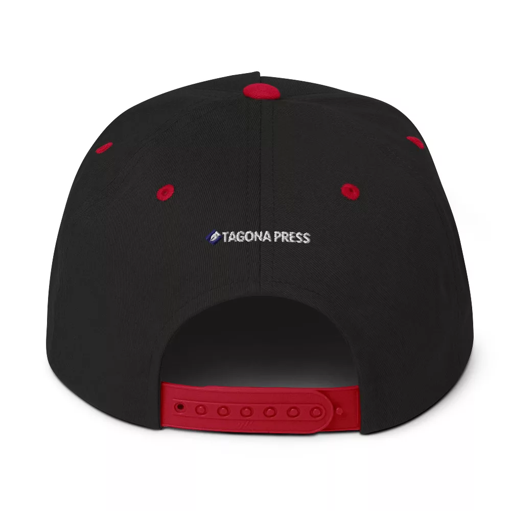 Make Books Great Again Flat Bill Cap - Image 14