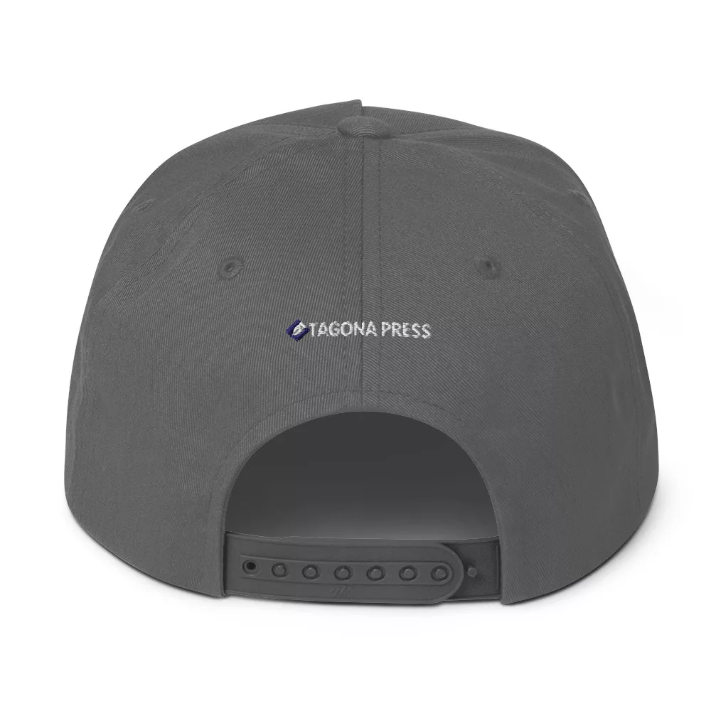 Make Books Great Again Flat Bill Cap - Image 25