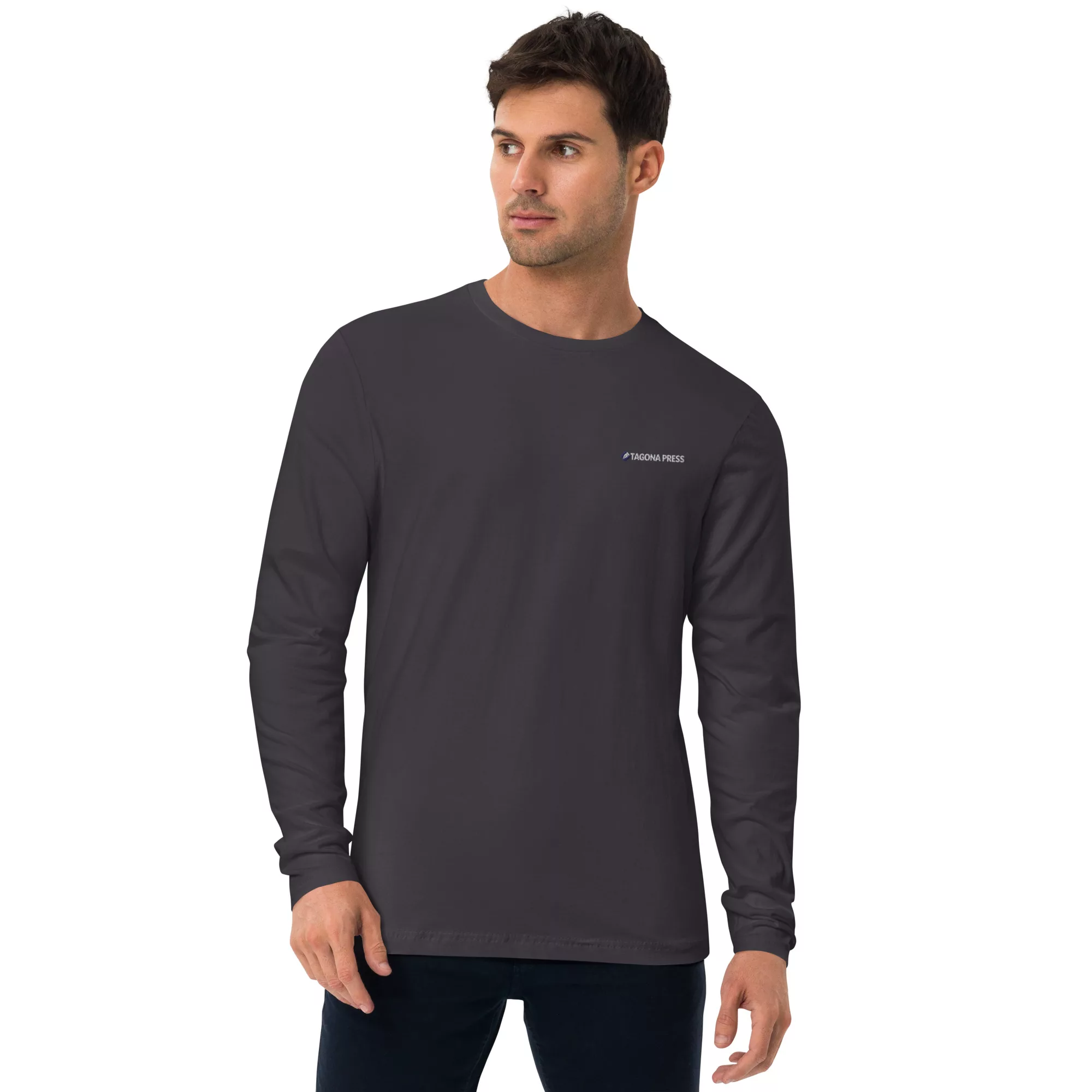 Tagona Press Long Sleeve Fitted Crew - Image 3