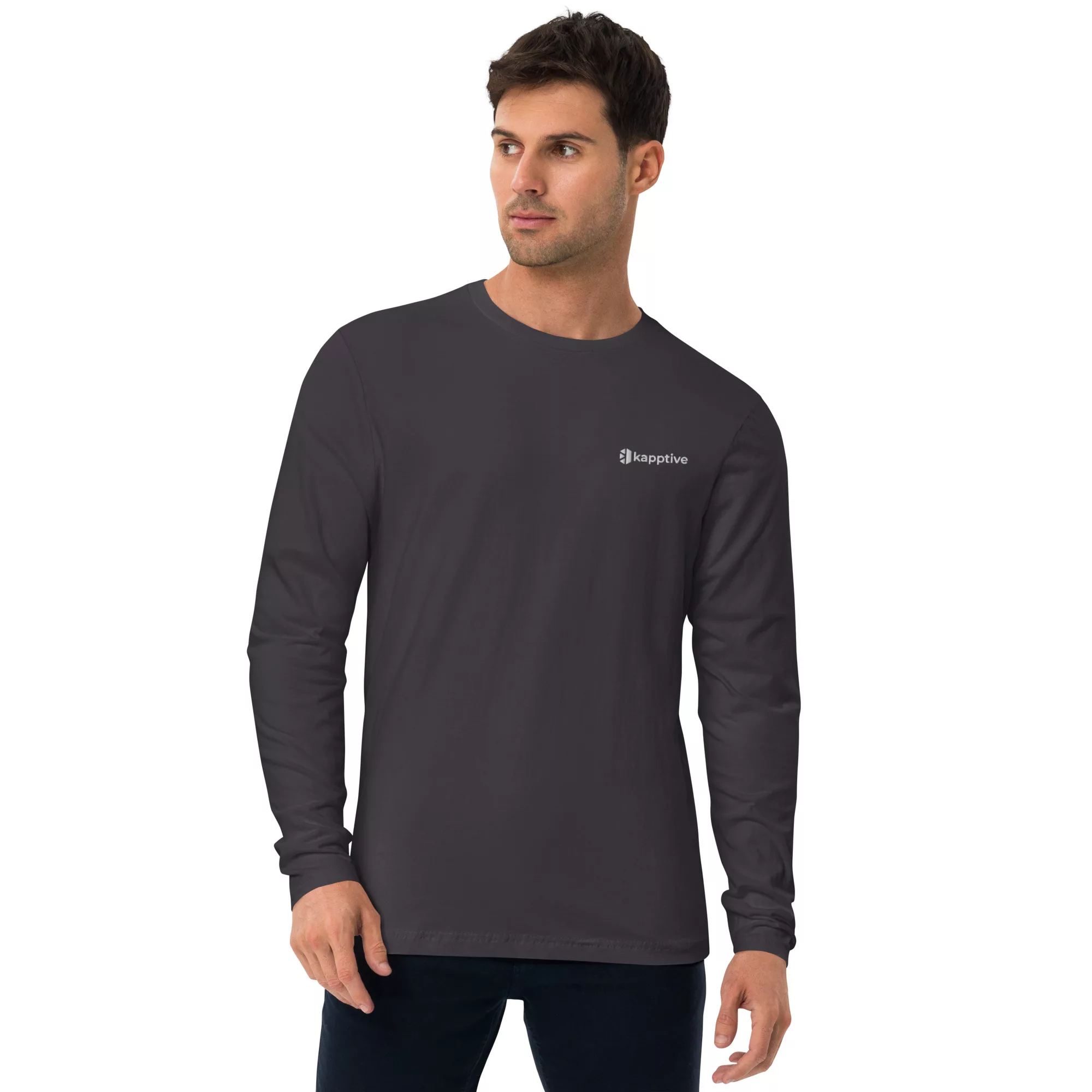 Kapptive Long Sleeve Fitted Crew - Image 3