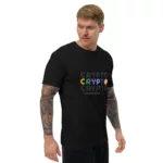 Crypto Short Sleeve Fitted T-shirt - Image 5