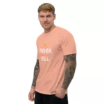 Never Sell Bitcoin Short Sleeve Fitted T-shirt - Image 18