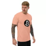 Bitcoin Circuit Short Sleeve Fitted T-shirt - Image 20
