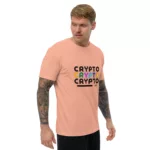 Crypto Short Sleeve Fitted T-shirt - Image 20