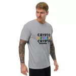 Crypto Short Sleeve Fitted T-shirt - Image 16