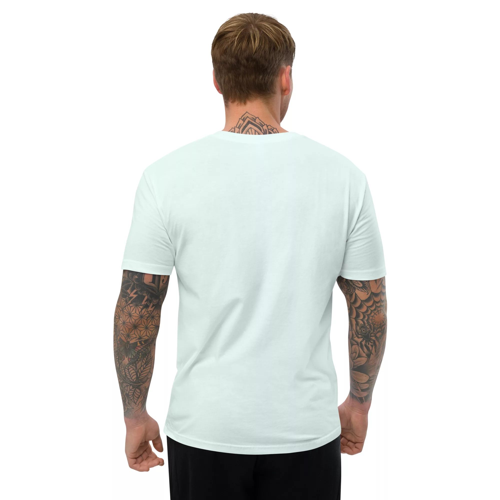 Crypto Short Sleeve Fitted T-shirt - Image 22