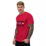 Crypto Short Sleeve Fitted T-shirt - Image 8