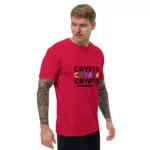 Crypto Short Sleeve Fitted T-shirt - Image 9