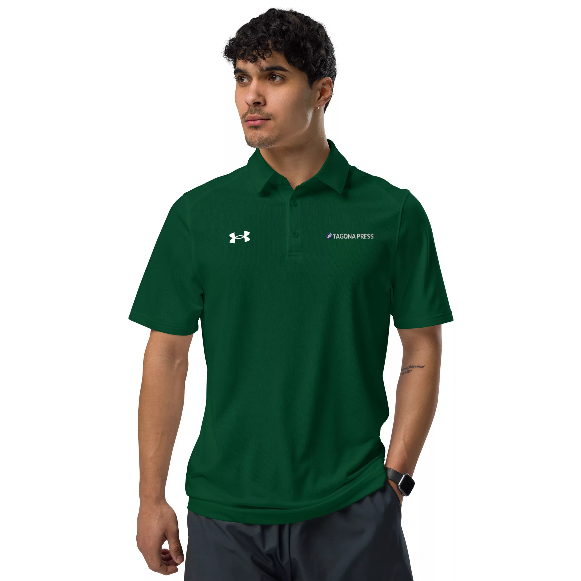 Tagona Press Performance Under Armour® Men's Polo - Image 3