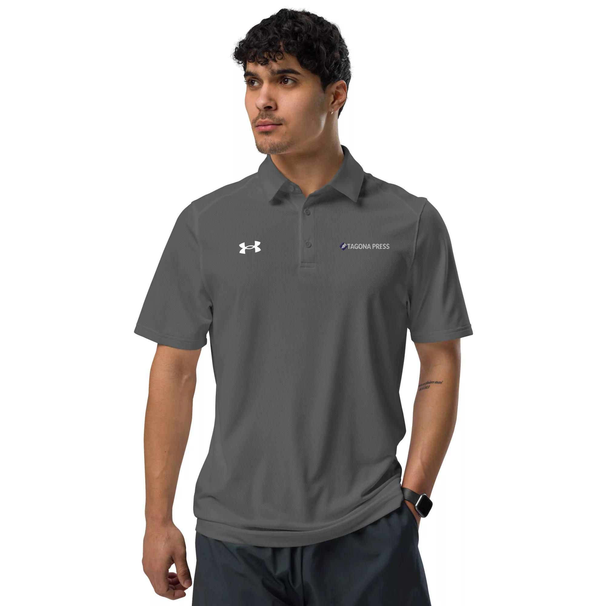 Tagona Press Performance Under Armour® Men's Polo - Image 4