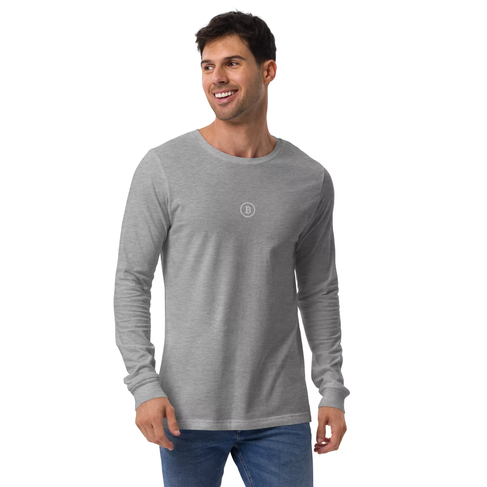 Bitcoin Unisex Long Sleeve - Image 48