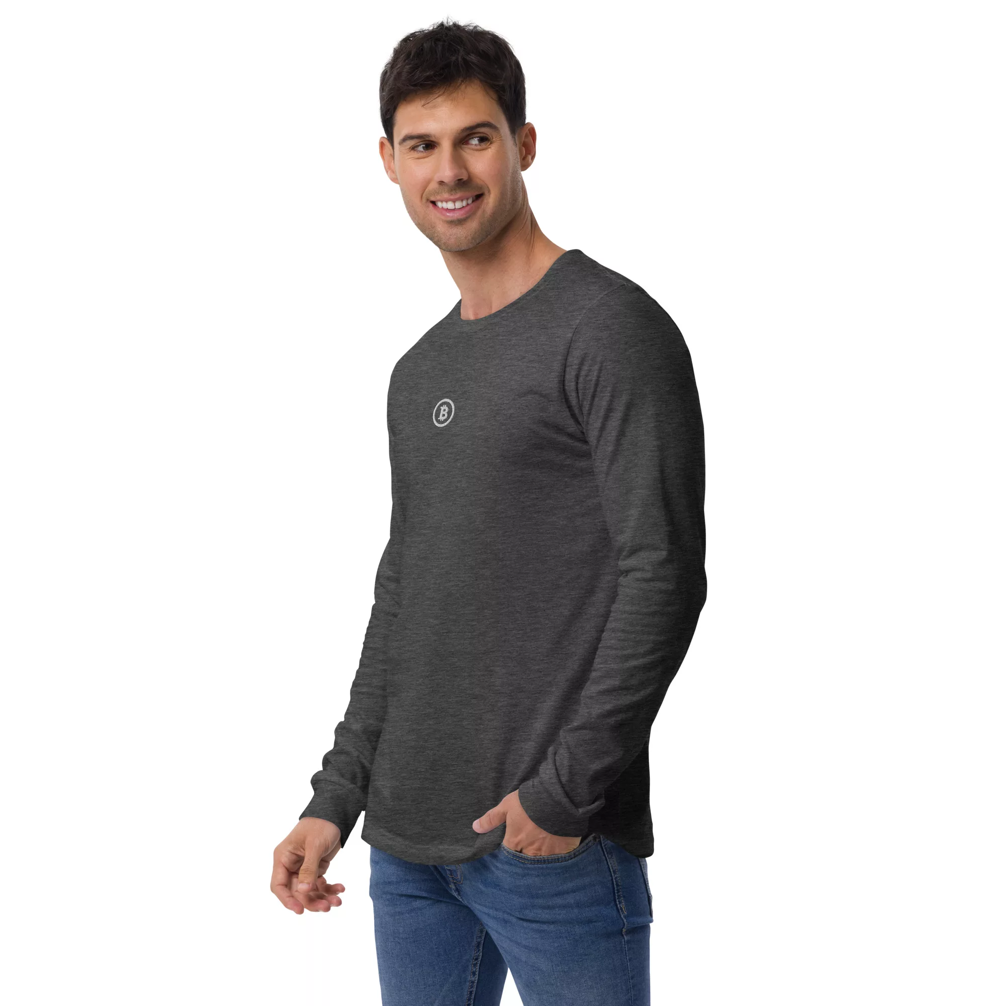 Bitcoin Unisex Long Sleeve - Image 23