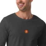 Bitcoin Orange Unisex Long Sleeve - Image 20