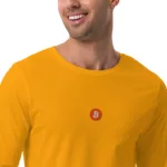 Bitcoin Orange Unisex Long Sleeve - Image 44
