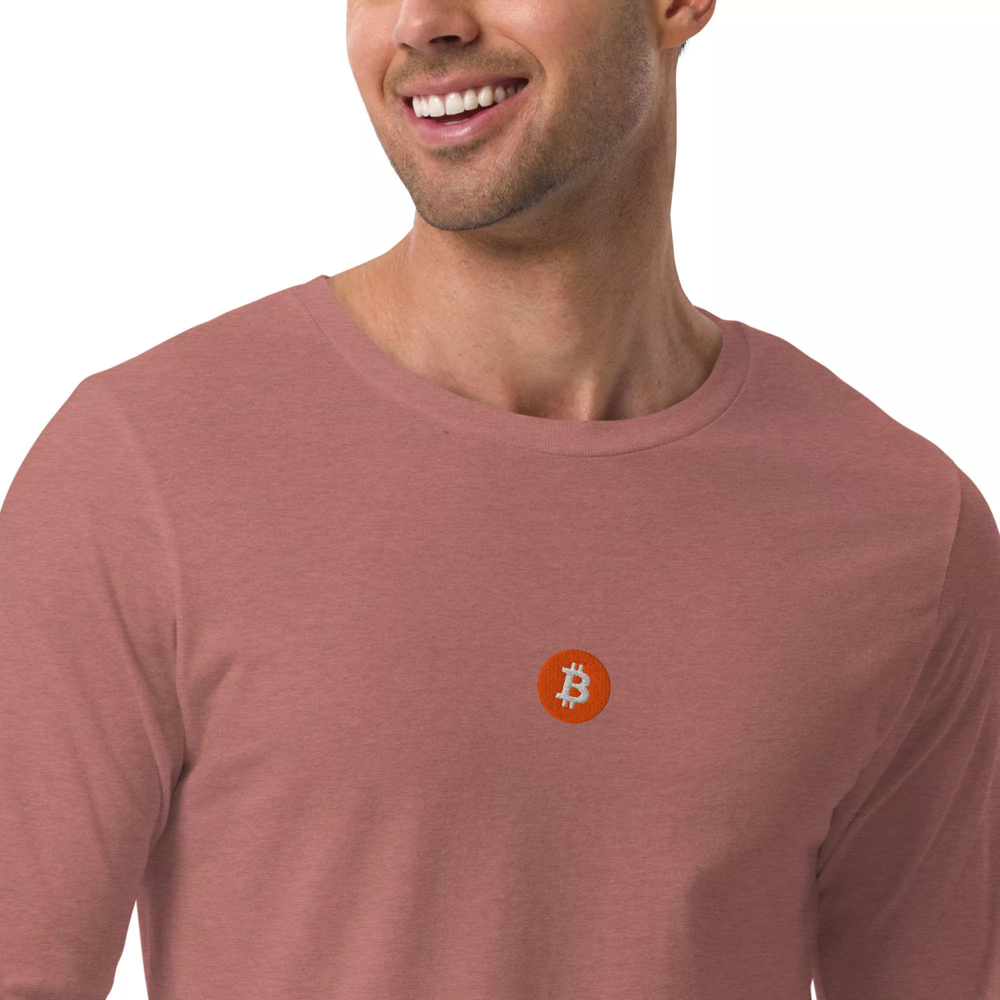 Bitcoin Orange Unisex Long Sleeve - Image 38