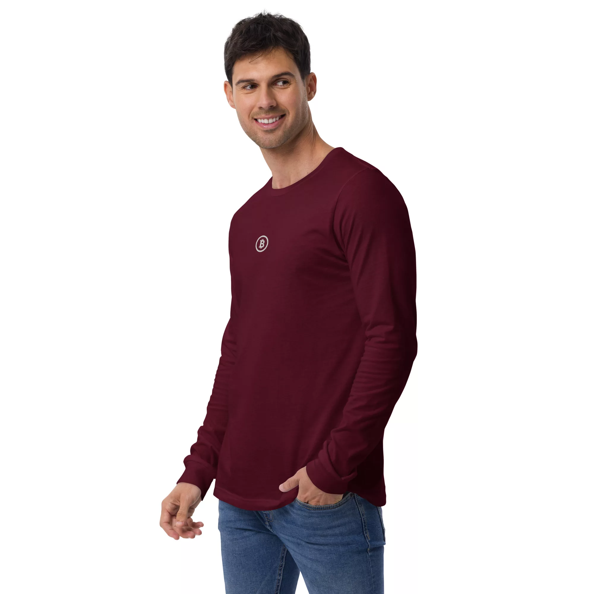 Bitcoin Unisex Long Sleeve - Image 14