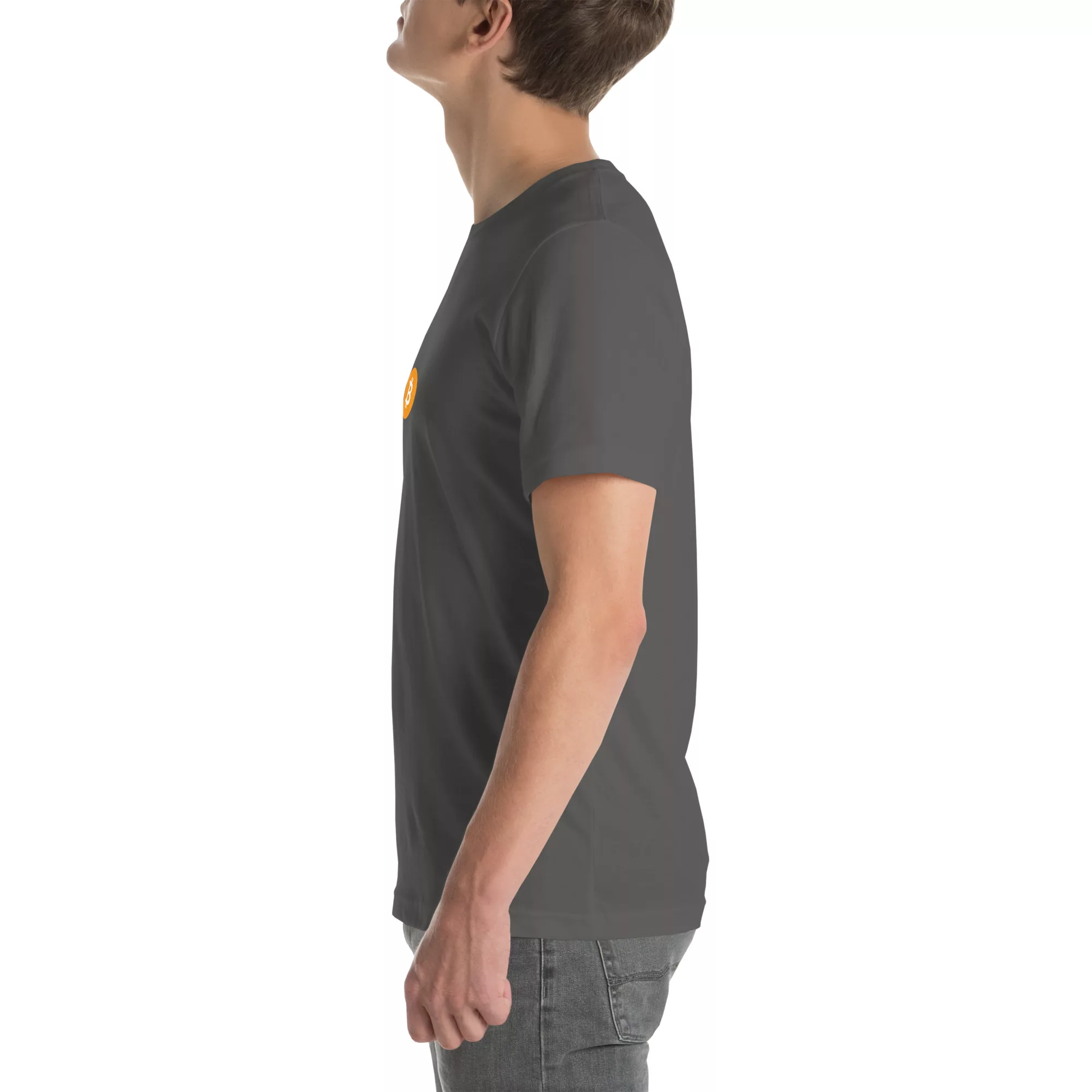 Bitcoin Orange Logo T-Shirt with Tagona Press Branding - Image 51