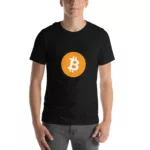 Bitcoin Orange Unisex t-shirt - Image 9