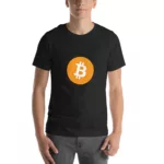 Bitcoin Orange Unisex t-shirt