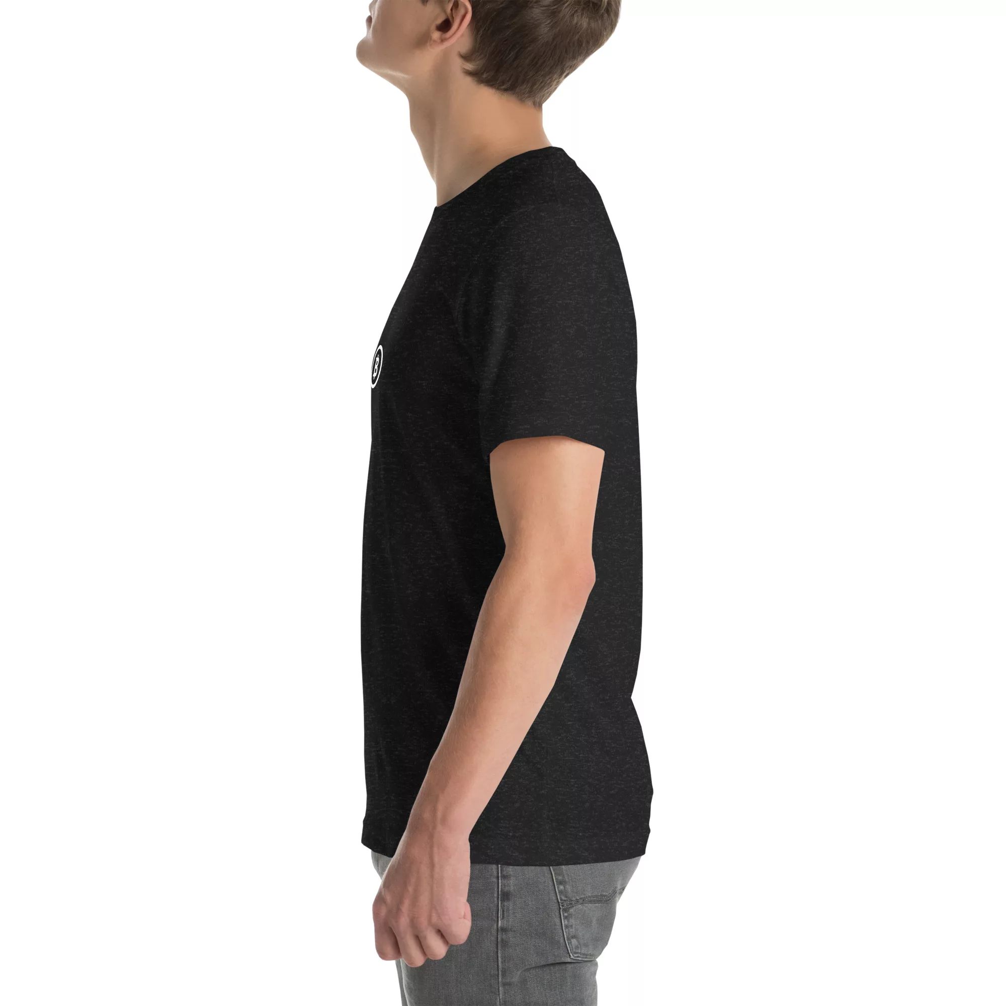 Bitcoin Logo T-Shirt with Tagona Press Branding - Image 5