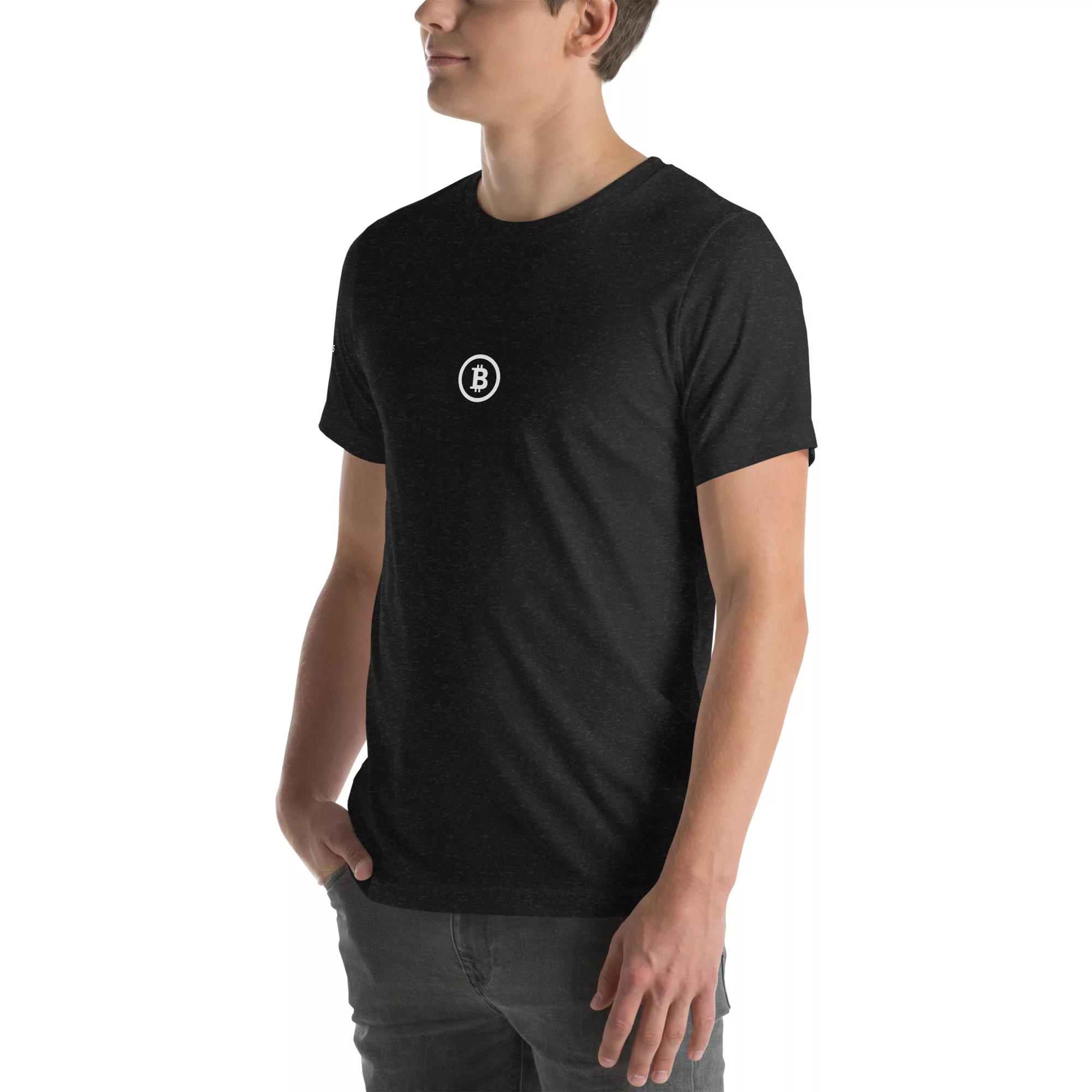 Bitcoin Logo T-Shirt with Tagona Press Branding - Image 6