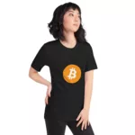 Bitcoin Orange Unisex t-shirt - Image 3
