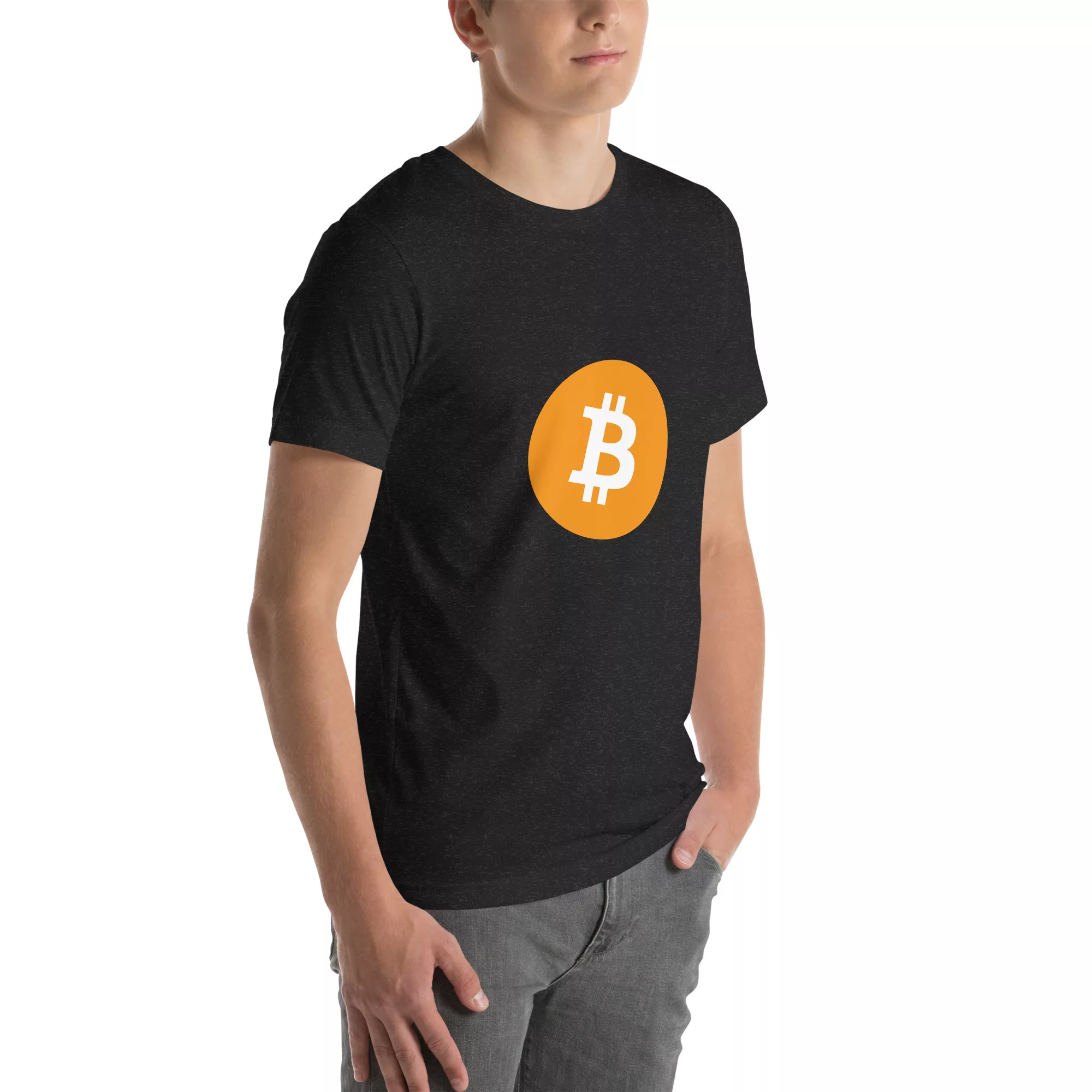 Bitcoin Orange Unisex t-shirt - Image 8