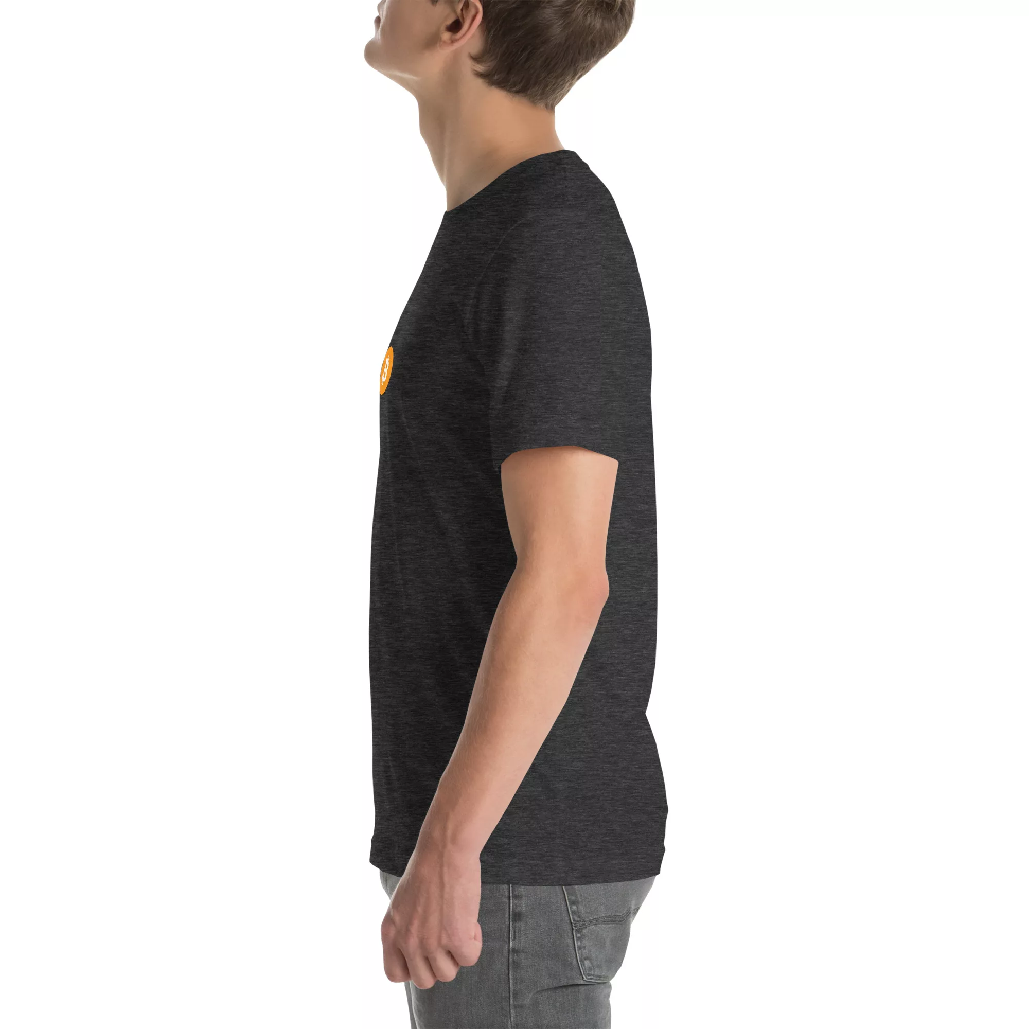 Bitcoin Orange Logo T-Shirt with Tagona Press Branding - Image 39