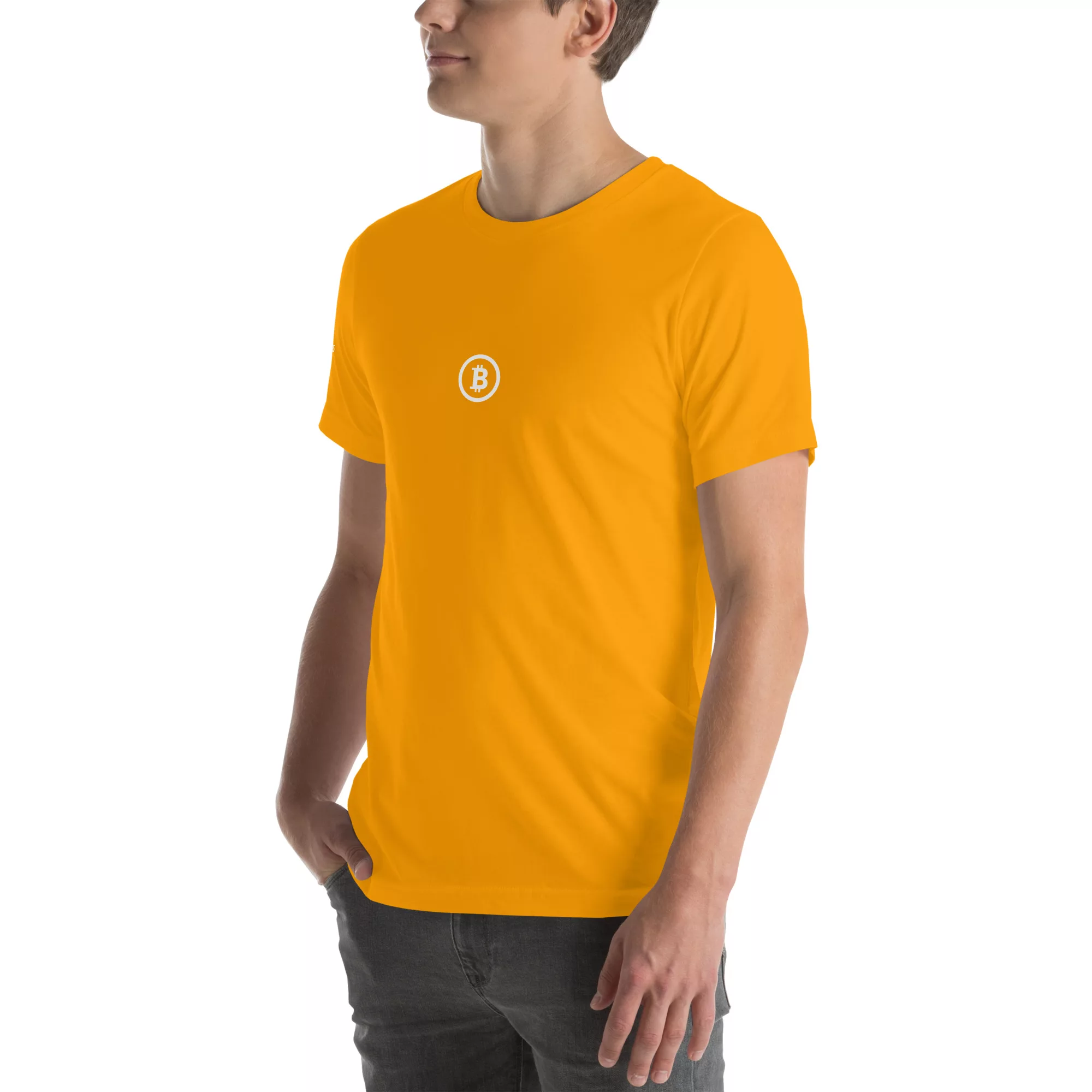 Bitcoin Logo T-Shirt with Tagona Press Branding - Image 66