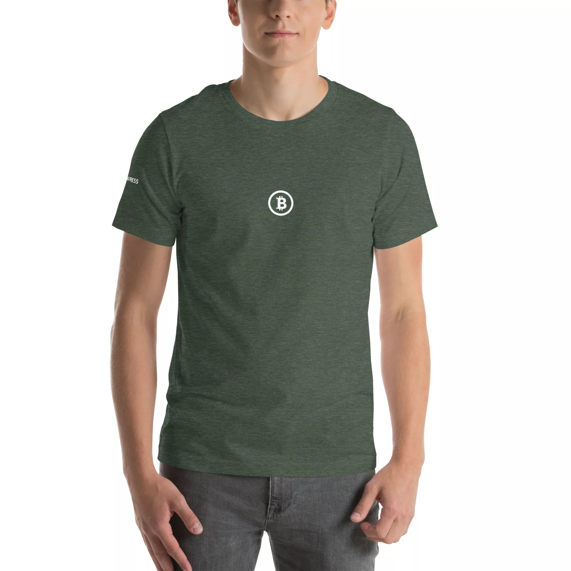 Bitcoin Logo T-Shirt with Tagona Press Branding - Image 45