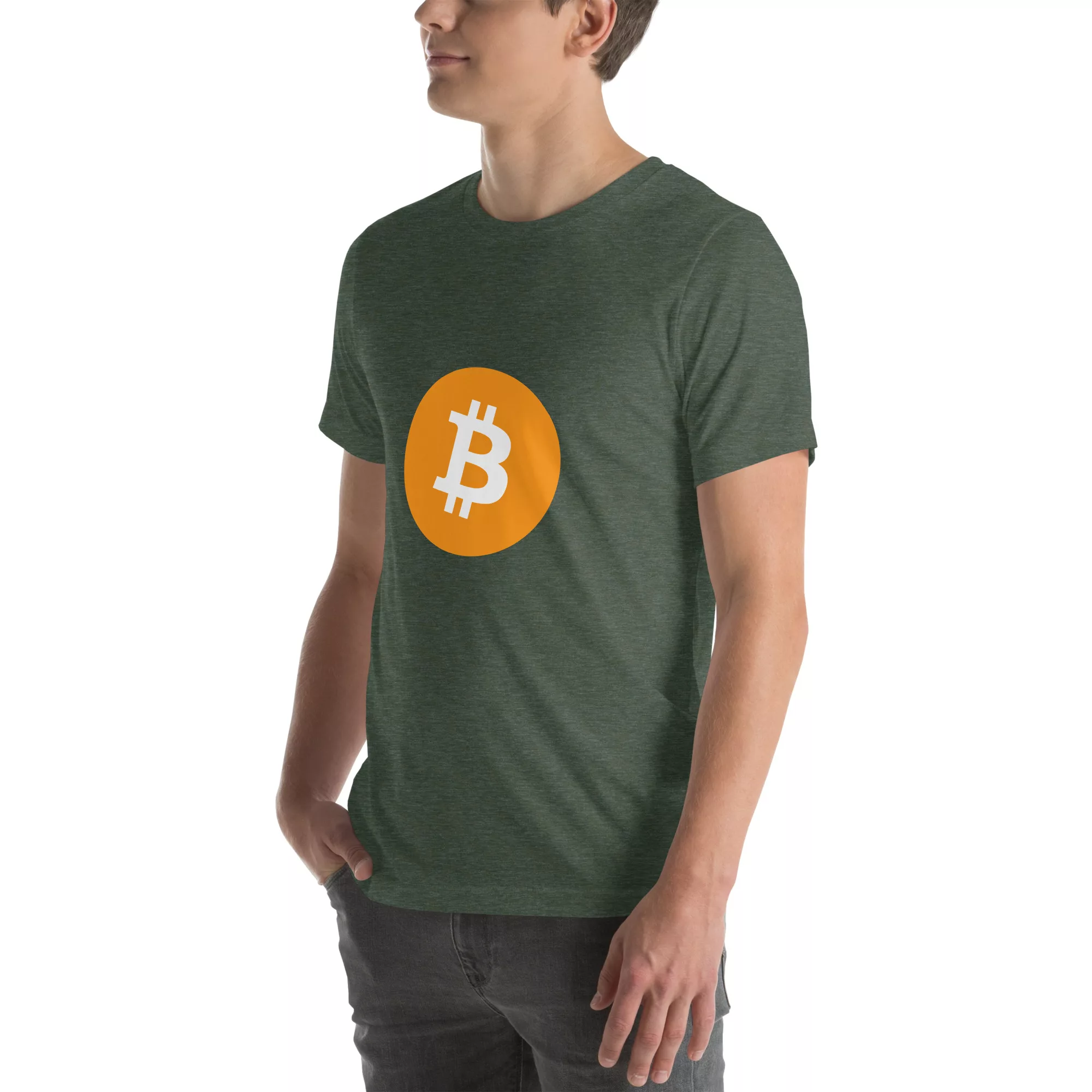 Bitcoin Orange Unisex t-shirt - Image 48