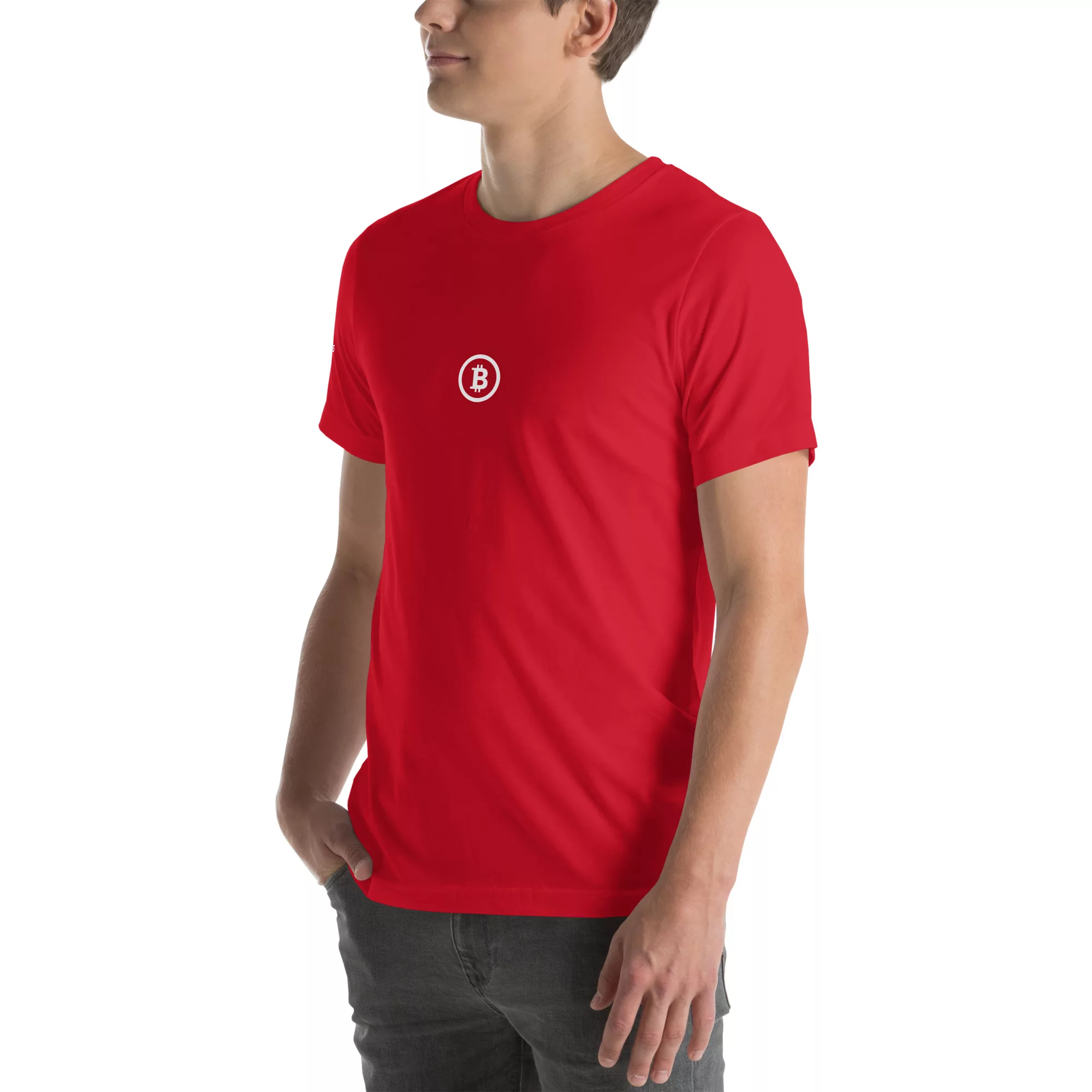 Bitcoin Logo T-Shirt with Tagona Press Branding - Image 30