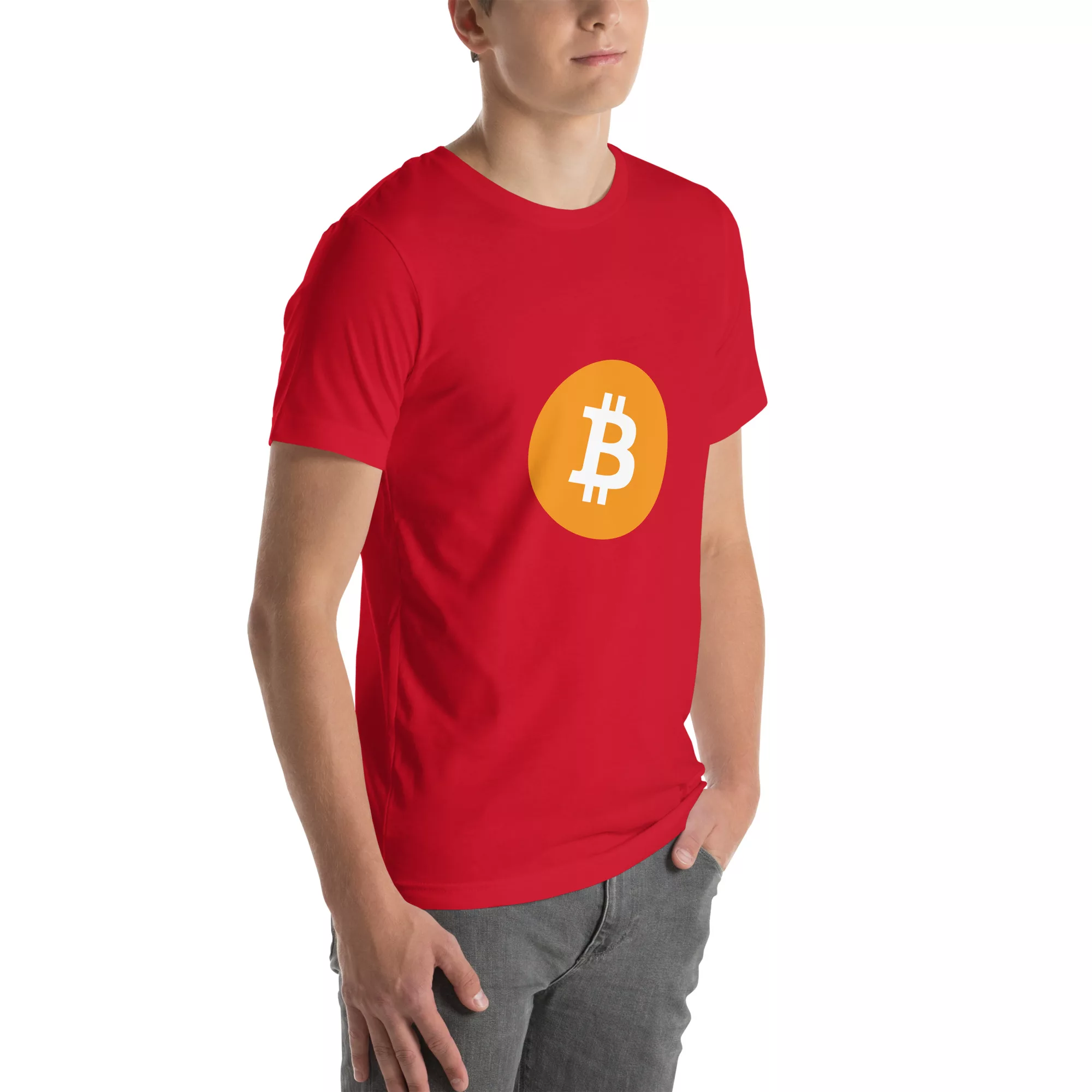 Bitcoin Orange Unisex t-shirt - Image 32