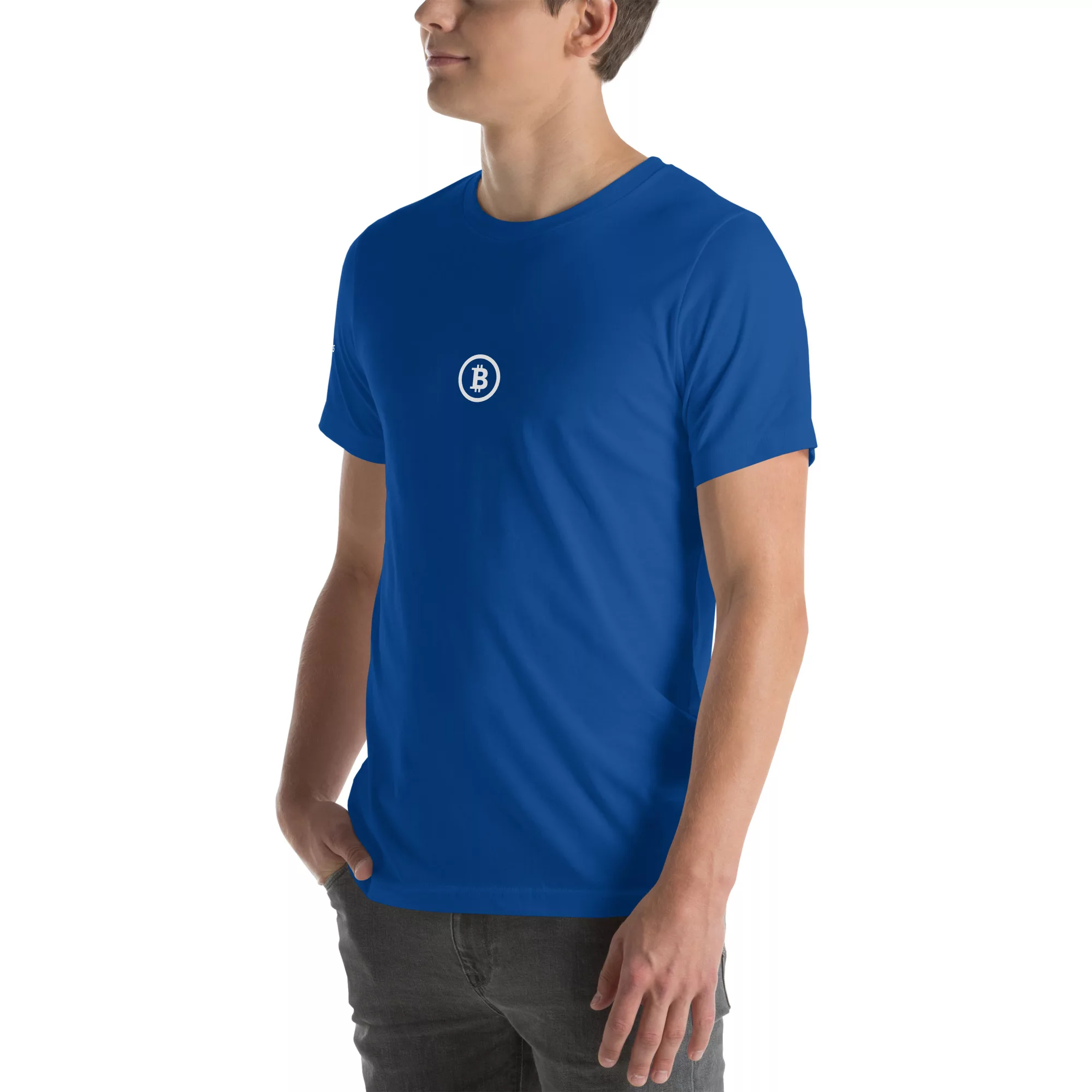 Bitcoin Logo T-Shirt with Tagona Press Branding - Image 36