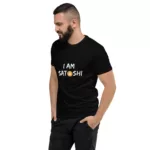 I Am Satoshi Short Sleeve Fitted T-shirt - Image 4