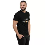 I Am Satoshi Short Sleeve Fitted T-shirt - Image 6