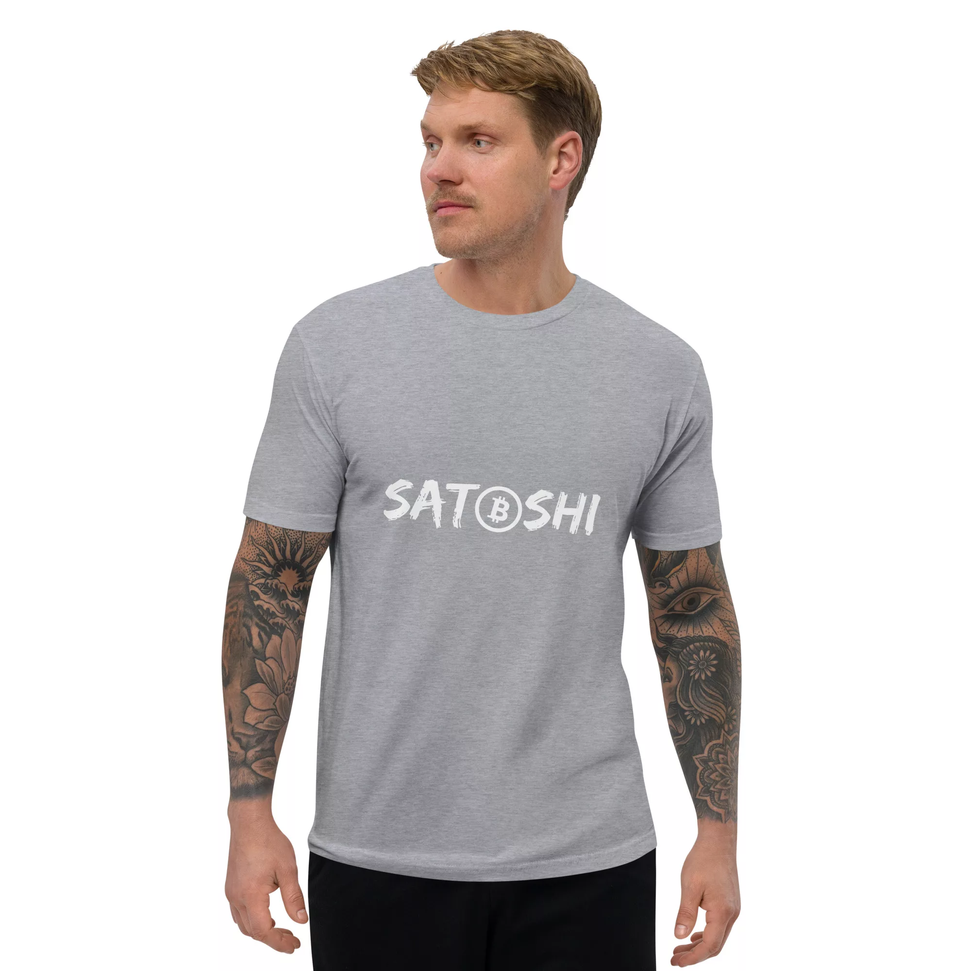 Satoshi Short Sleeve Fitted T-shirt - Image 17