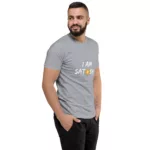I Am Satoshi Short Sleeve Fitted T-shirt - Image 30