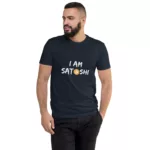 I Am Satoshi Short Sleeve Fitted T-shirt - Image 7