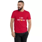 I Am Satoshi Short Sleeve Fitted T-shirt - Image 13