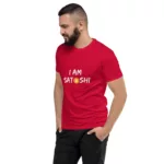 I Am Satoshi Short Sleeve Fitted T-shirt - Image 16