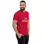 I Am Satoshi Short Sleeve Fitted T-shirt - Image 18