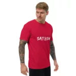 Satoshi Short Sleeve Fitted T-shirt - Image 12