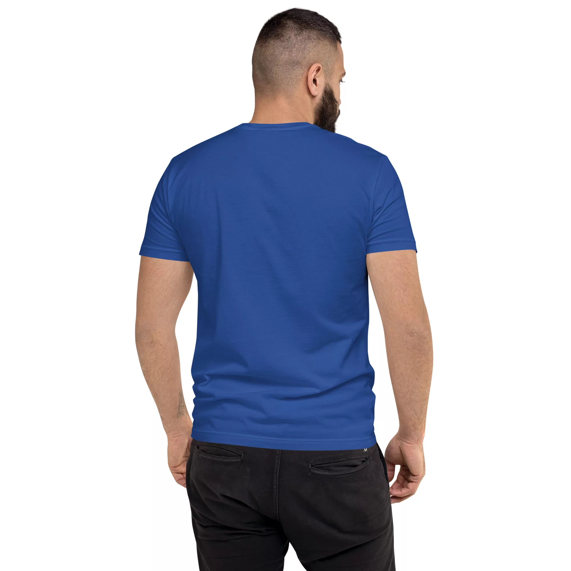 I Am Satoshi Short Sleeve Fitted T-shirt - Image 20