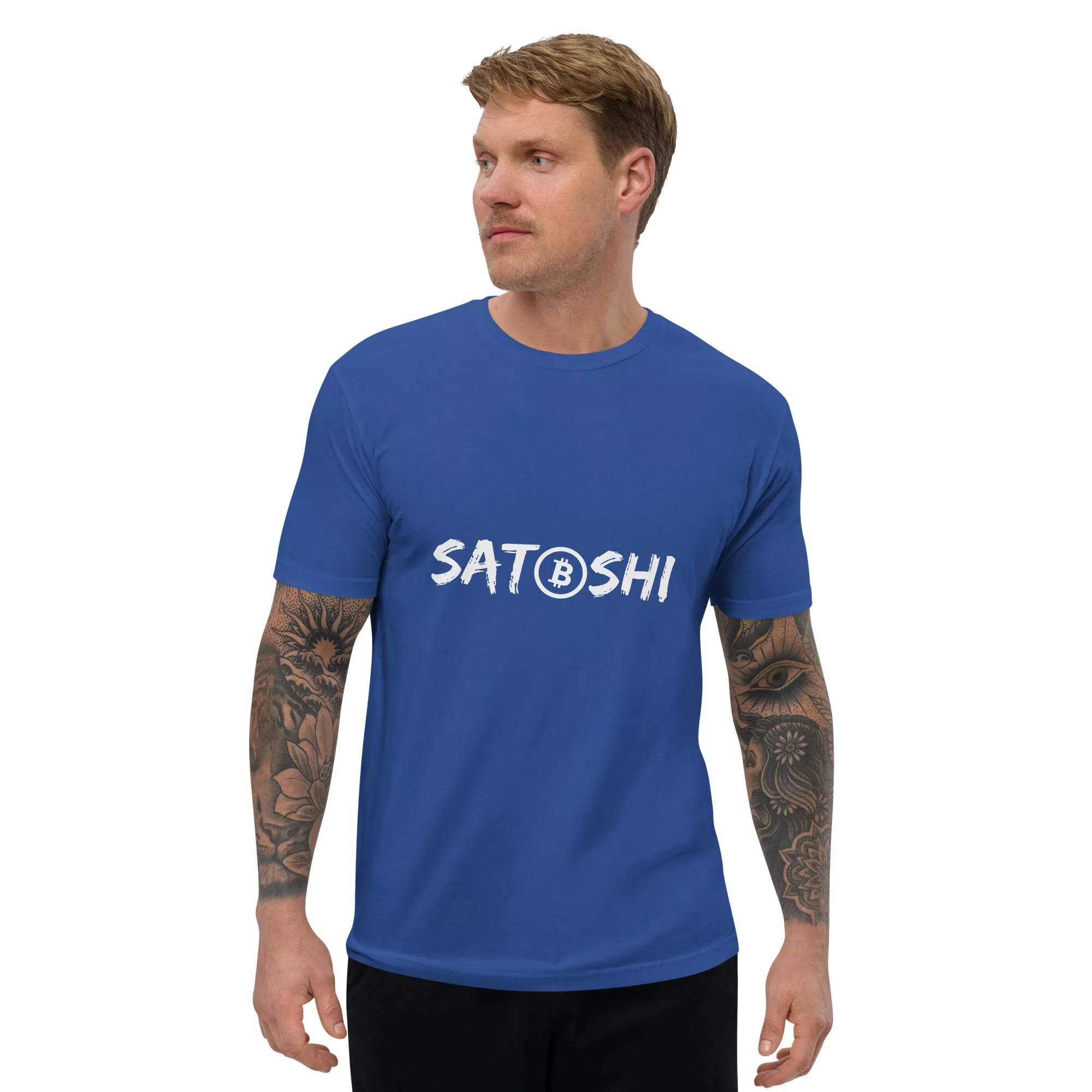 Satoshi Short Sleeve Fitted T-shirt - Image 13