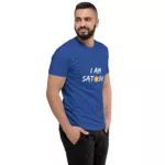 I Am Satoshi Short Sleeve Fitted T-shirt - Image 24