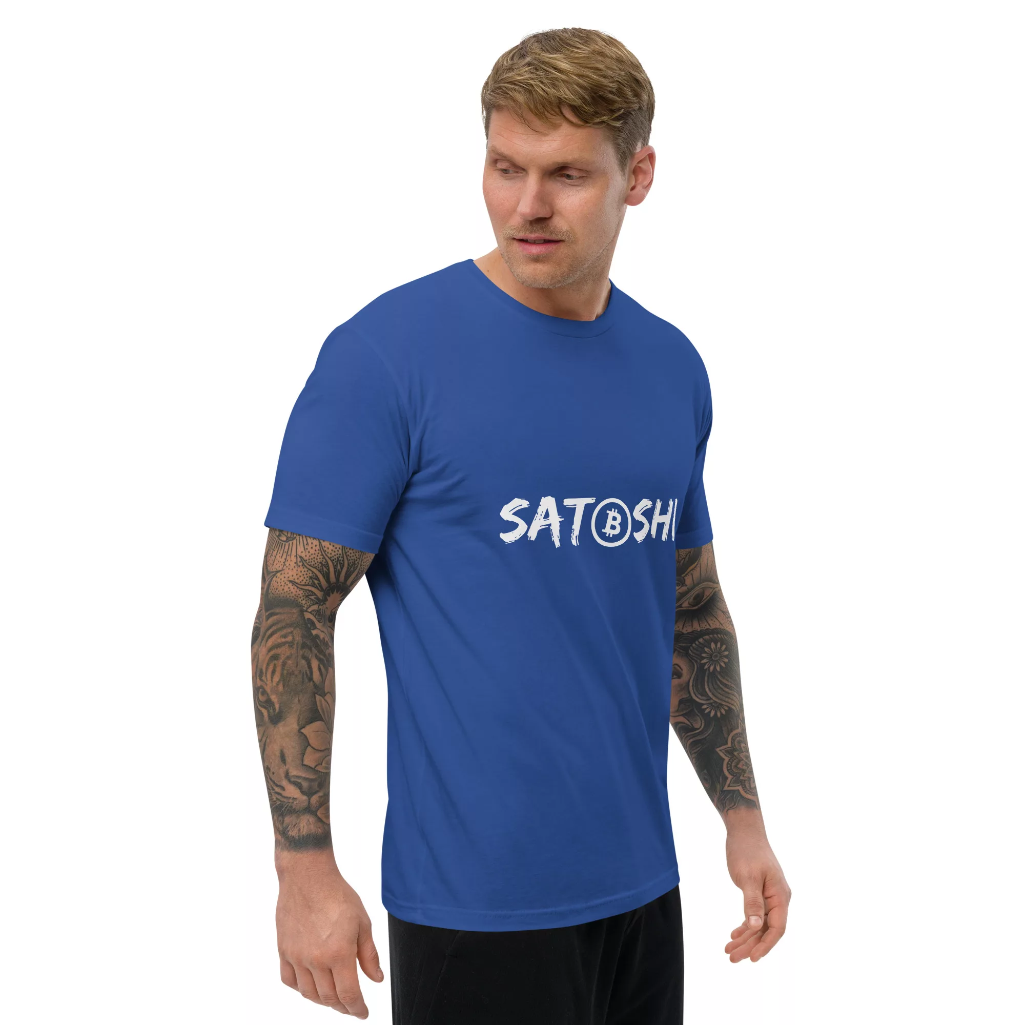 Satoshi Short Sleeve Fitted T-shirt - Image 16