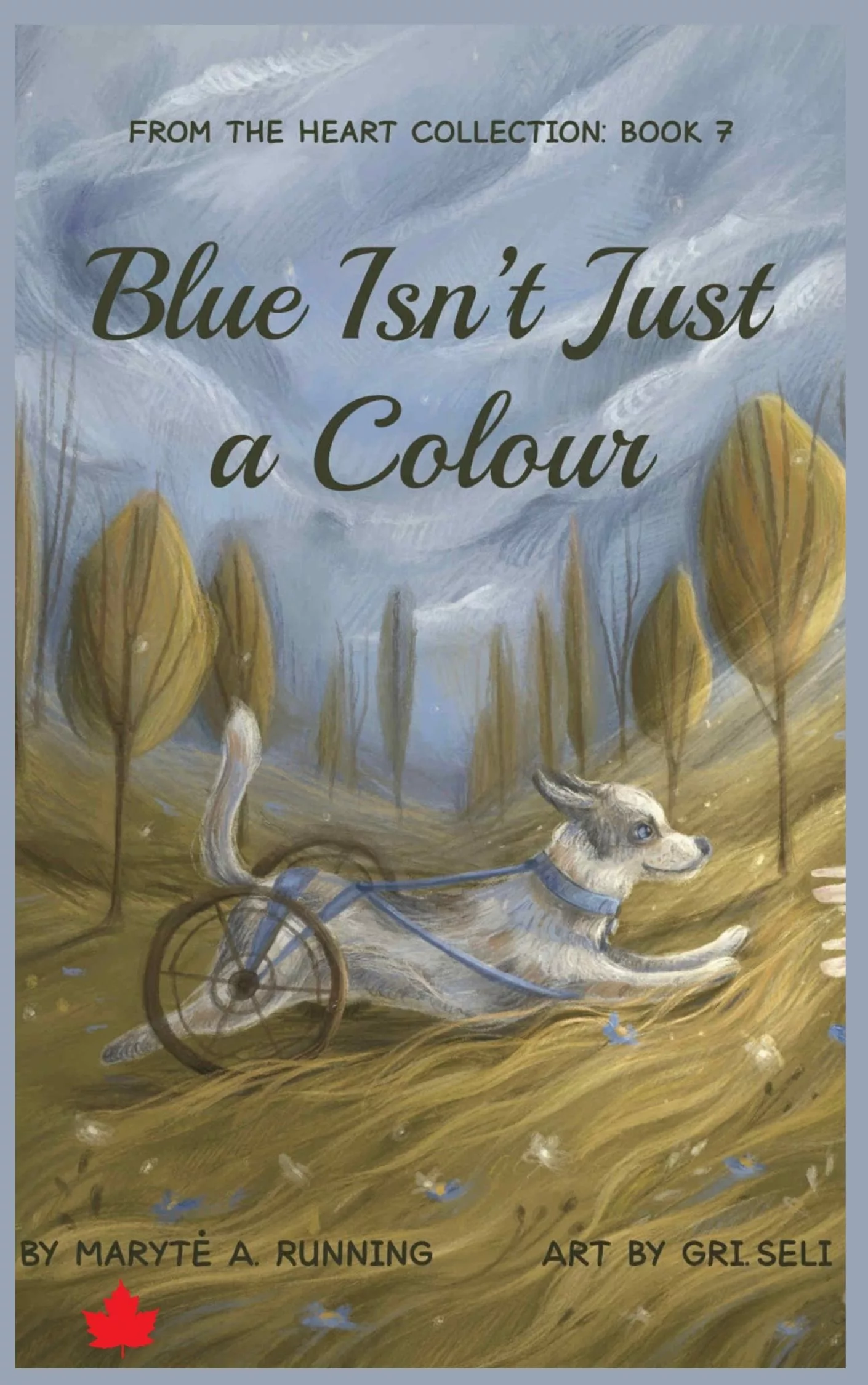 Blue Isn’t Just a Colour front Blue Isn’t Just a Colour by Marytė Running EBOOK - Image 1