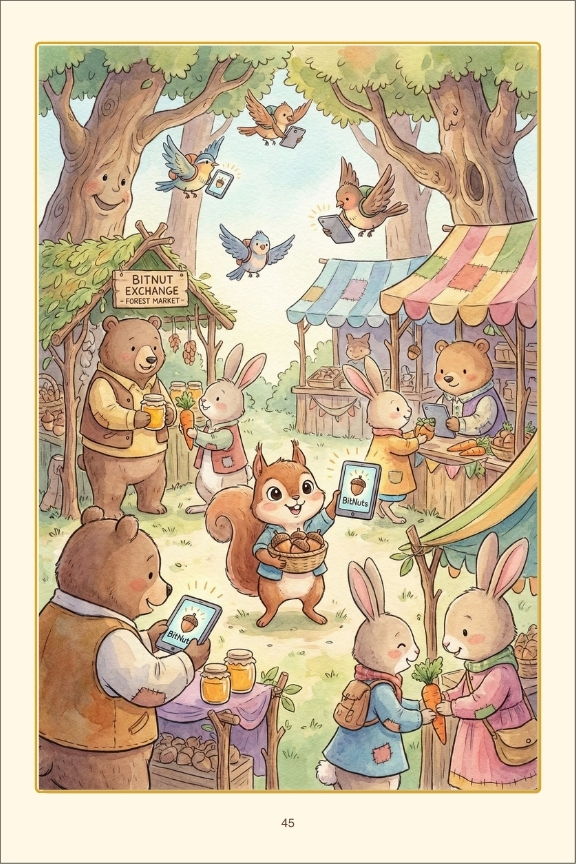 Pip’s Magical Digital Nut - A Children's Story About Bitcoin - Image 5